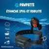 PAWPATTE Collier Anti Aboiement 2en1 Chien avec Télécommande – Dressage et Rappel Sans Choc, Son & Vibration, Détection Intelligente des Aboiements, Rechargeable, Étanche IP67, 3 Chiens, Petit à Grand
